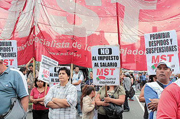 marcha impuesto salario