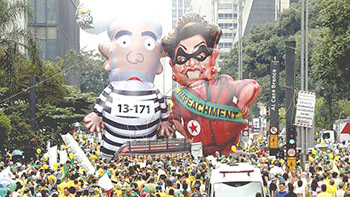 un millón contra Dilma